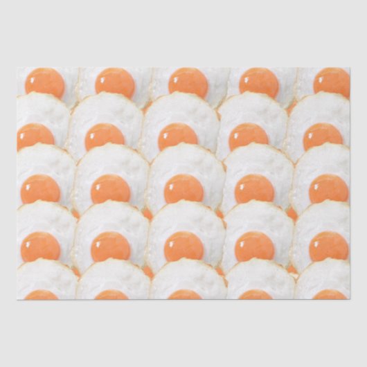 Papier Mousseline Oeufs Sunny Side Up (Recto)