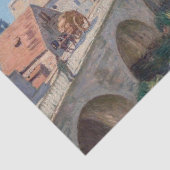 Papier Mousseline OEuvre d'Alfred Sisley - Le Pont de Moret (Détail)
