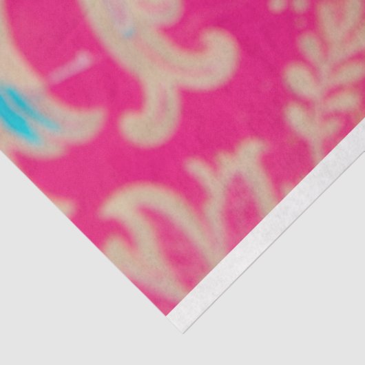 Papier Mousseline Oeuvre d'araignée royale rose (Détail)