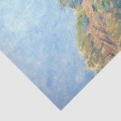 Papier Mousseline OEuvre d'art Claude Monet - Le Château de Dolceacq (Détail)