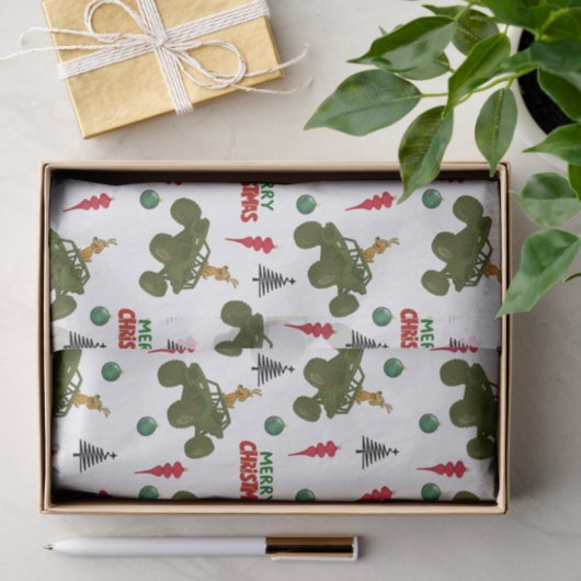 Papier Mousseline Off-Road Christmas Wrapping Paper (Cadeau)