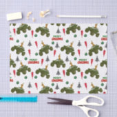 Papier Mousseline Off-Road Christmas Wrapping Paper (Artisanat)