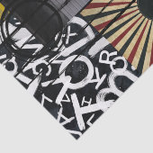 Papier Mousseline Off Street-Collage par Edward Martin (Détail)