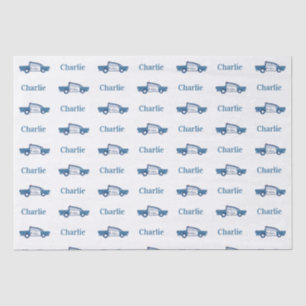 Papier Mousseline Officier de police bleu fête d'anniversaire Person