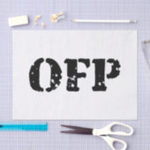 PAPIER MOUSSELINE OFP (Artisanat)