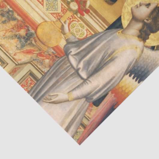 Papier Mousseline Ognissanti Madonna, Giotto, 1306-1310 (Détail)