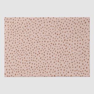 Papier Mousseline "Oh Baby" Brown Script & Baby shower de points bei