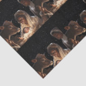 Papier Mousseline Oh Holy Night Tissue Paper (Détail)