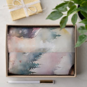 Papier Mousseline Oie dans l'aquarelle Fleur sauvage (Cadeau)