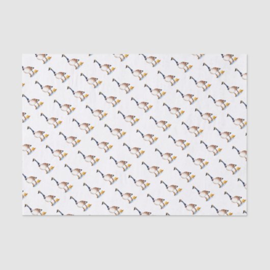 Papier Mousseline Oie de sécurité (Recto)