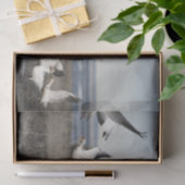 Papier Mousseline Oies des neiges volantes (Cadeau)