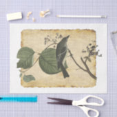 Papier Mousseline Oiseau 33 Papier Tissu De Découpage (Artisanat)