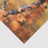 Papier Mousseline Oiseau d'automne (Détail)