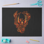 Papier Mousseline Oiseau De Feu (Artisanat)