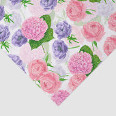 Papier Mousseline Oiseau et fleurs (Détail)