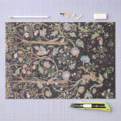 Papier Mousseline Oiseau et lapin dans le Jardin des Fleurs, William (Artisanat)