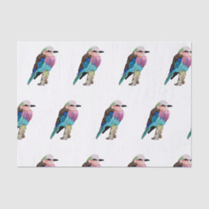 Papier Mousseline Oiseau lilas de rouleau de Breasted