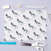 Papier Mousseline Oiseau victorien de pie (Artisanat)