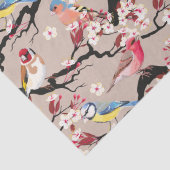 Papier Mousseline Oiseaux (Détail)