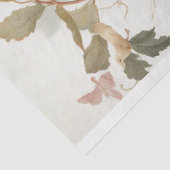 Papier Mousseline Oiseaux aux plumes longues (Détail)