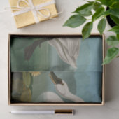 Papier Mousseline Oiseaux communs de cygne d'Amérique Audubon (Cadeau)