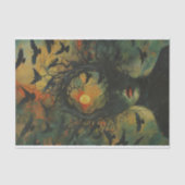 Papier Mousseline Oiseaux dans la page de découpage du cerveau (Recto)