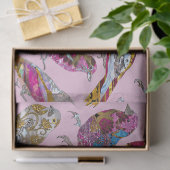 Papier Mousseline Oiseaux dansants (Cadeau)