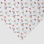 Papier Mousseline Oiseaux d'aquarelle (Détail)