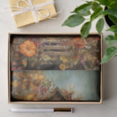 Papier Mousseline Oiseaux d'automne (Cadeau)