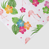 Papier Mousseline Oiseaux de Flamant rose (Détail)