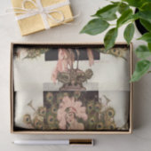 Papier Mousseline "Oiseaux d'une plume" par FX Leyendecker (Cadeau)