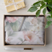 Papier Mousseline Oiseaux et fleurs (Cadeau)