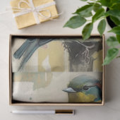 Papier Mousseline Oiseaux et fleurs Ephemera Design Series #16 (Cadeau)