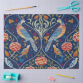 Papier Mousseline Oiseaux et fleurs, William Morris (Artisanat)