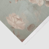 Papier Mousseline Oiseaux & Fleurs, Pastels Douces, Art Romantique (Détail)