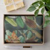 Papier Mousseline Oiseaux floraux Dramatique Découpage Papier de tis (Cadeau)