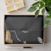 Papier Mousseline Oiseaux japonais vintages (Cadeau)