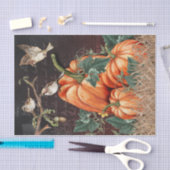 Papier Mousseline Oiseaux noirs (Artisanat)