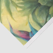 Papier Mousseline Oiseaux nymphe et papillon des arbres (Détail)