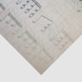 Papier Mousseline Oiseaux romantiques sur une branche (Détail)