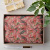Papier Mousseline oiseaux vintages (Cadeau)