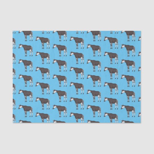 Papier Mousseline Okapi (Recto)