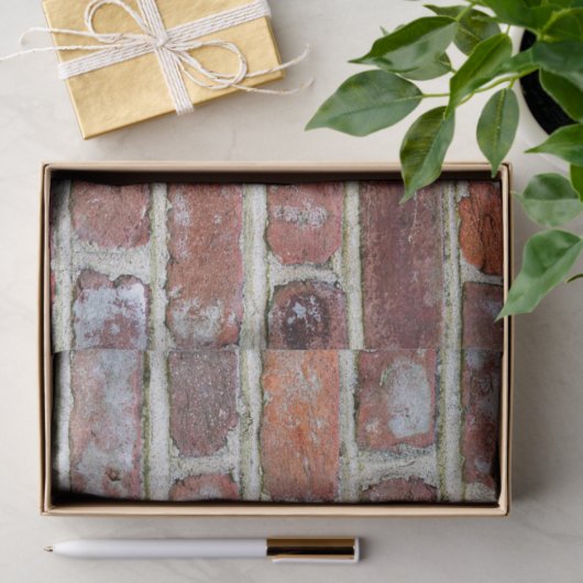 Papier Mousseline Old Brick (Cadeau)