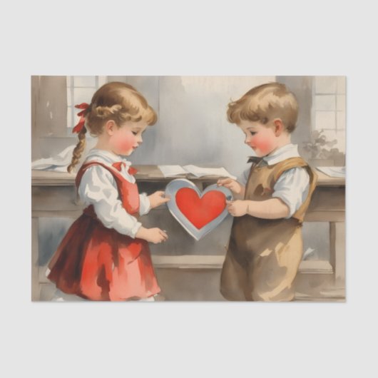 Papier Mousseline Old Fashioned Love (Recto)