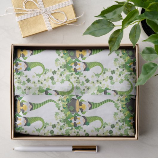 Papier Mousseline Old leprechaun (Cadeau)