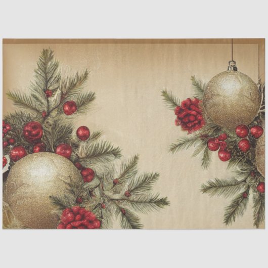 Papier Mousseline Ole Christmas Design Series #2 Tissu Papier (Recto)