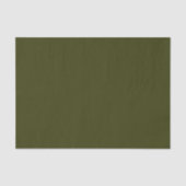 Papier Mousseline Olive foncé (Recto)