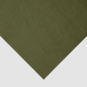 Papier Mousseline Olive foncé (Détail)