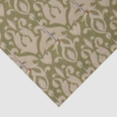 Papier Mousseline Olive Green (Détail)