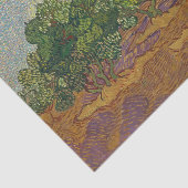 Papier Mousseline Oliviers, Van Gogh, Découpage (Détail)